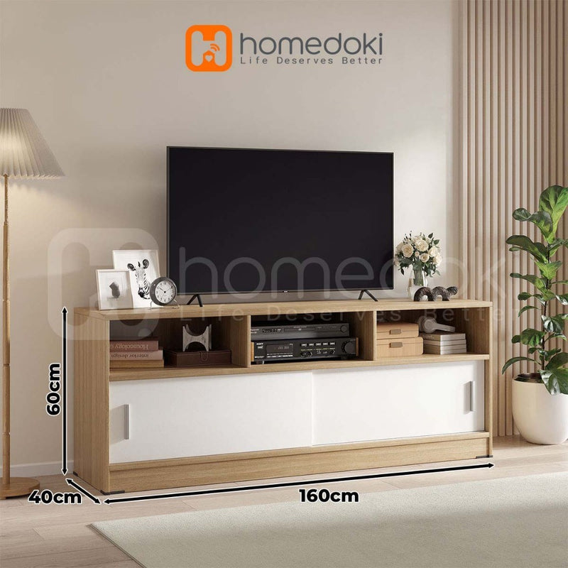 Homedoki Meja TV/Rak TV/Meja TV Minimalis Modern/Meja TV Minimalis Modern Terbaru