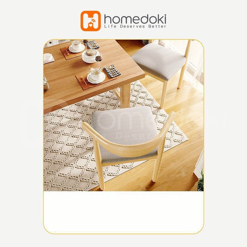 Homedoki Kursi / Kursi Makan / Kursi Kayu / Kursi Belajar / Kursi Kantor