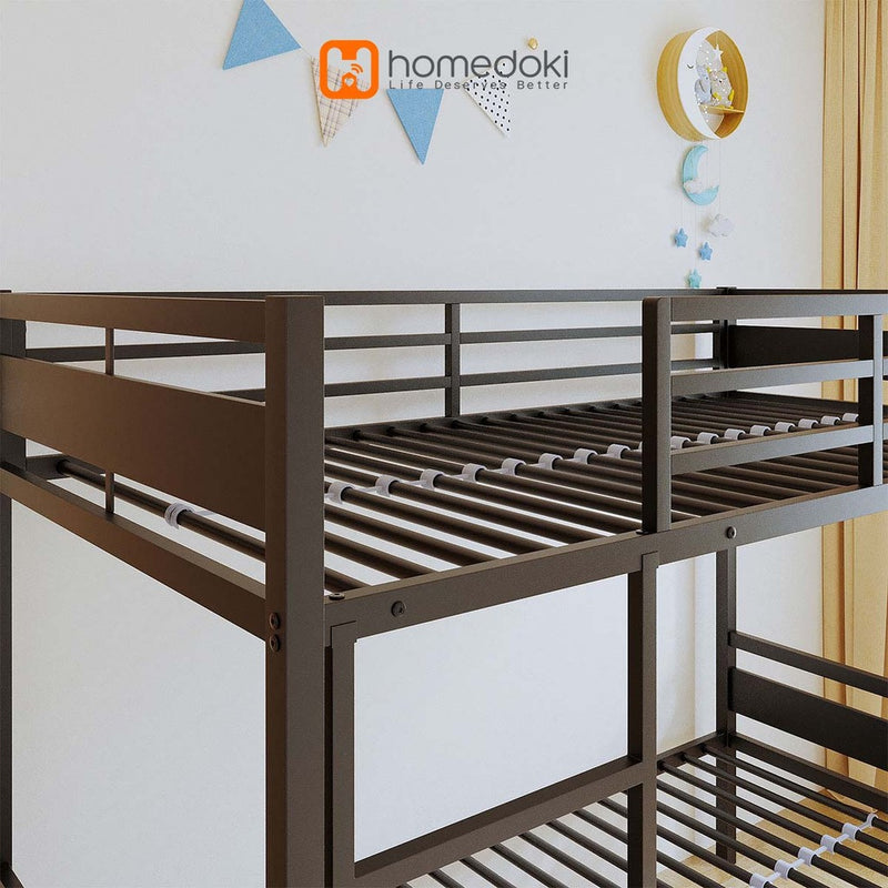 Homedoki CloudBed Series / Dipan Ranjang / Tingkat Susun 2 Tempat Tidur / Tingkat Besi Tingkat Ranjang