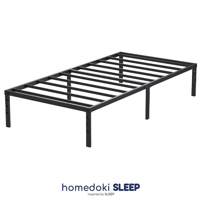 Homedoki Basicbed / Dipan Tempat Tidur / Yelena Ranjang Tidur / Divan Dipan Tempat Tidur / Kai Ranjang Besi Industrial Bed In a Box