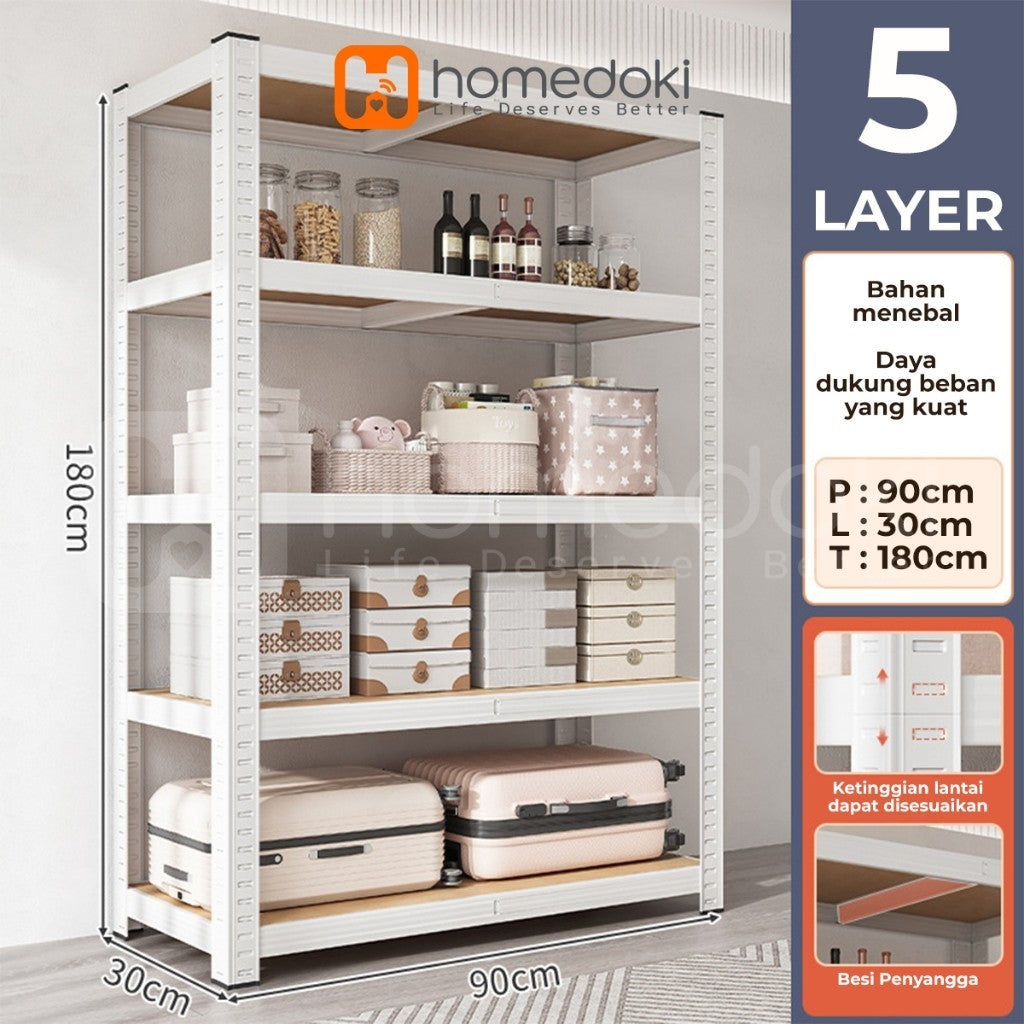 Jual Rak Penyimpanan Barang Minimalis - Homedoki