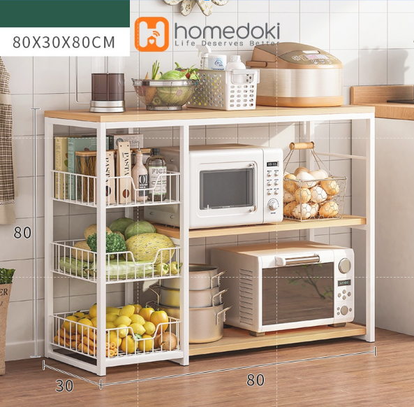 Homedoki Rak Dapur Susun Serbaguna HD014