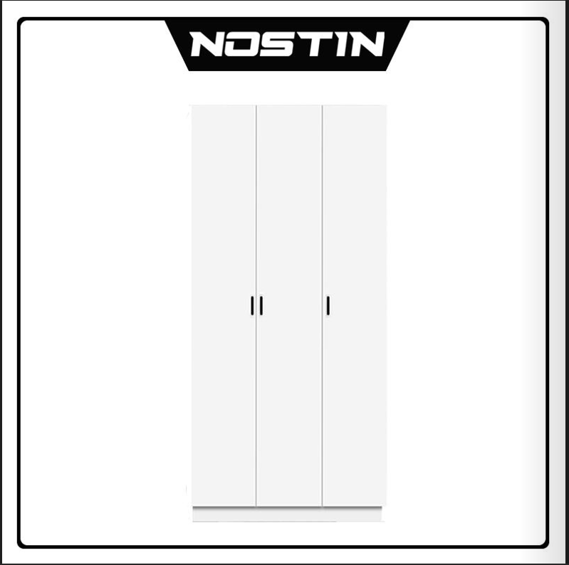 Homedoki Lemari Pakaian Tiga Pintu HD021