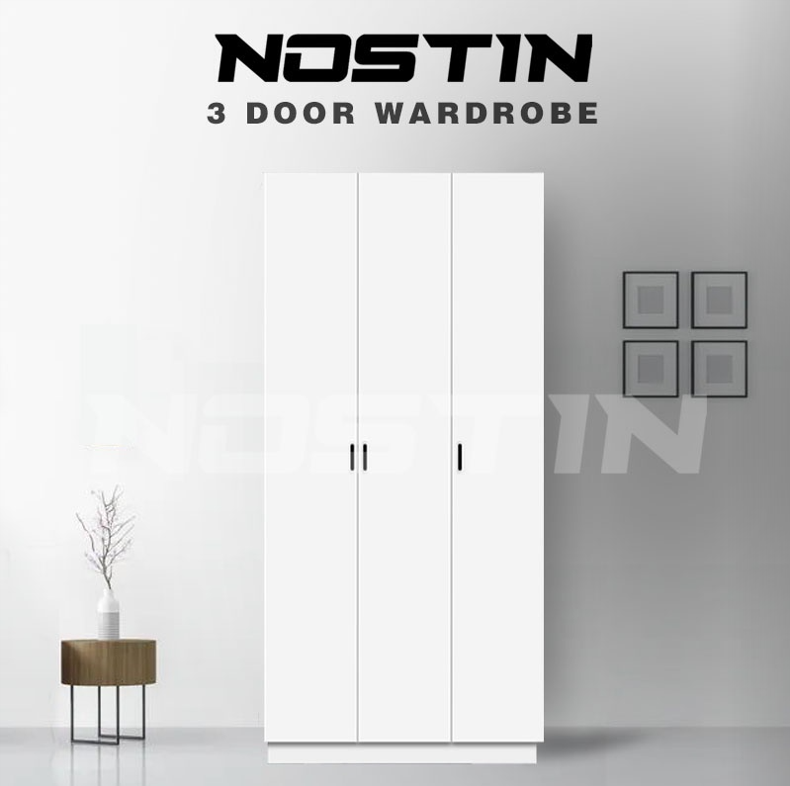 Homedoki Lemari Pakaian Tiga Pintu HD021