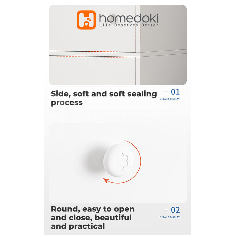 Homedoki Kabinet Penyimpanan Kayu HD038
