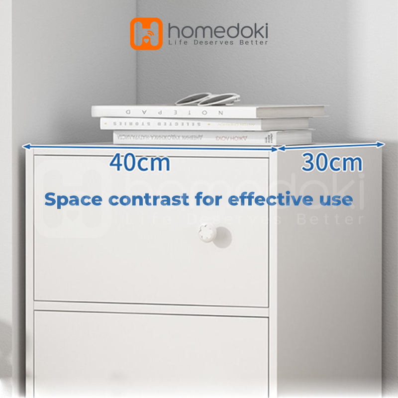 Homedoki Kabinet Penyimpanan Kayu HD038