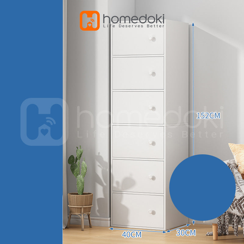 Homedoki Kabinet Penyimpanan Kayu HD038