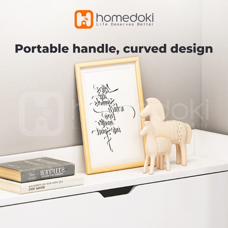 Homedoki Shoes Cabinet / Lemari Rak Sepatu Kayu HD061TYPE2