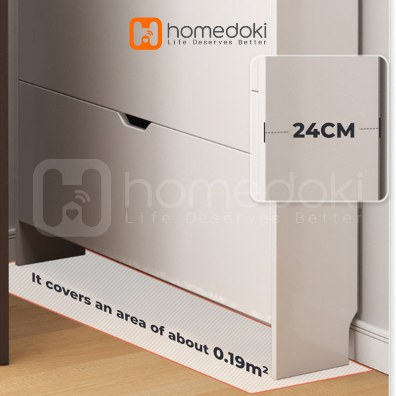Homedoki Shoes Cabinet / Lemari Rak Sepatu Kayu HD061TYPE2