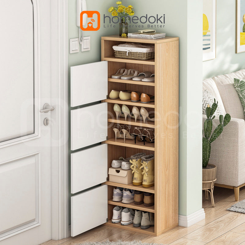 Homedoki Rak Sepatu Susun Serbaguna HD083