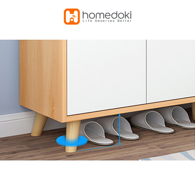 Homedoki Lemari Sepatu Susun Minimalis HD086