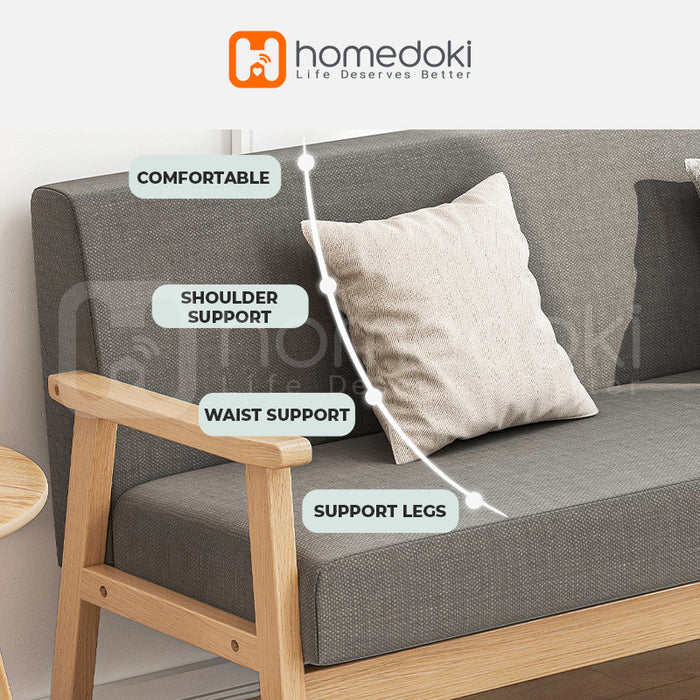 Homedoki Sofa Nordik Estetik HD101