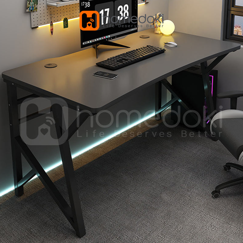 Homedoki Meja Komputer / Meja Kerja / Meja Kantor Minimalis / Meja Belajar / Meja PC