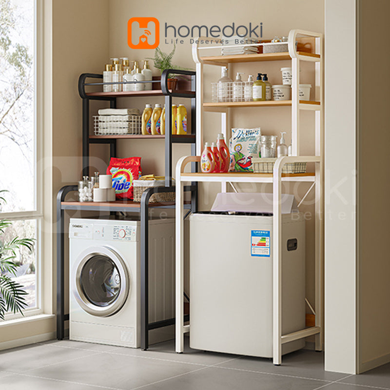 Homedoki Rak Serbaguna /Rak Laundry / Rak Mesin Cuci / Rak Penyimpanan Serbaguna