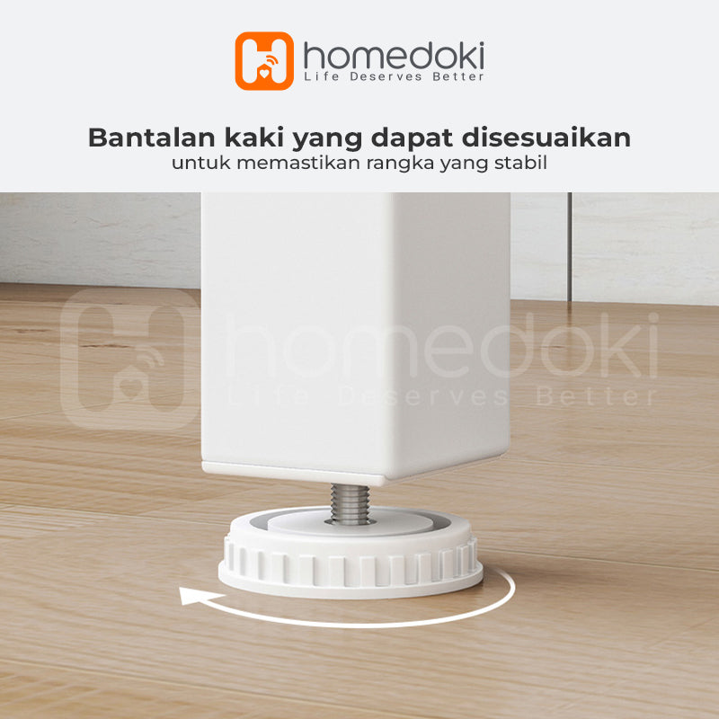 Homedoki Rak Serbaguna /Rak Laundry / Rak Mesin Cuci / Rak Penyimpanan Serbaguna